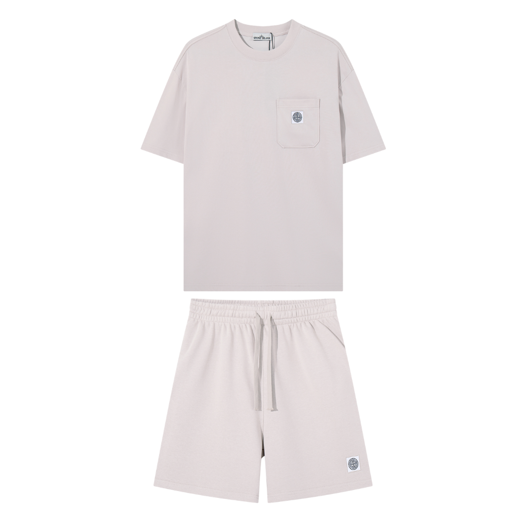 Monogram Short Set