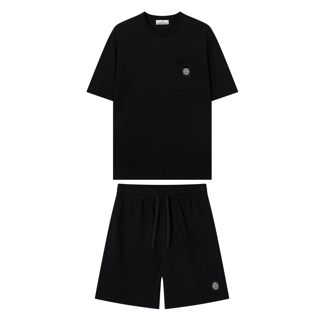 Monogram Short Set