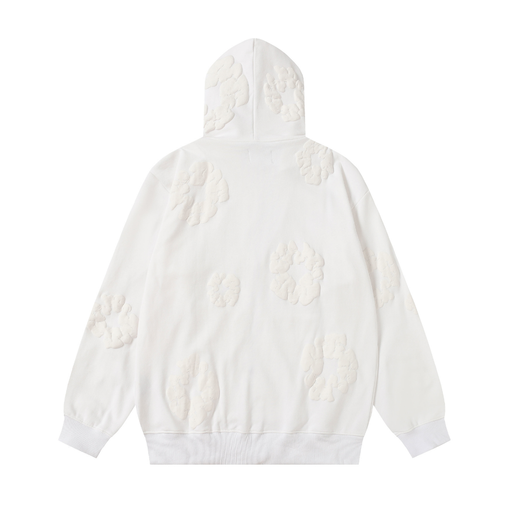 Denim Trs Zip Hoodie