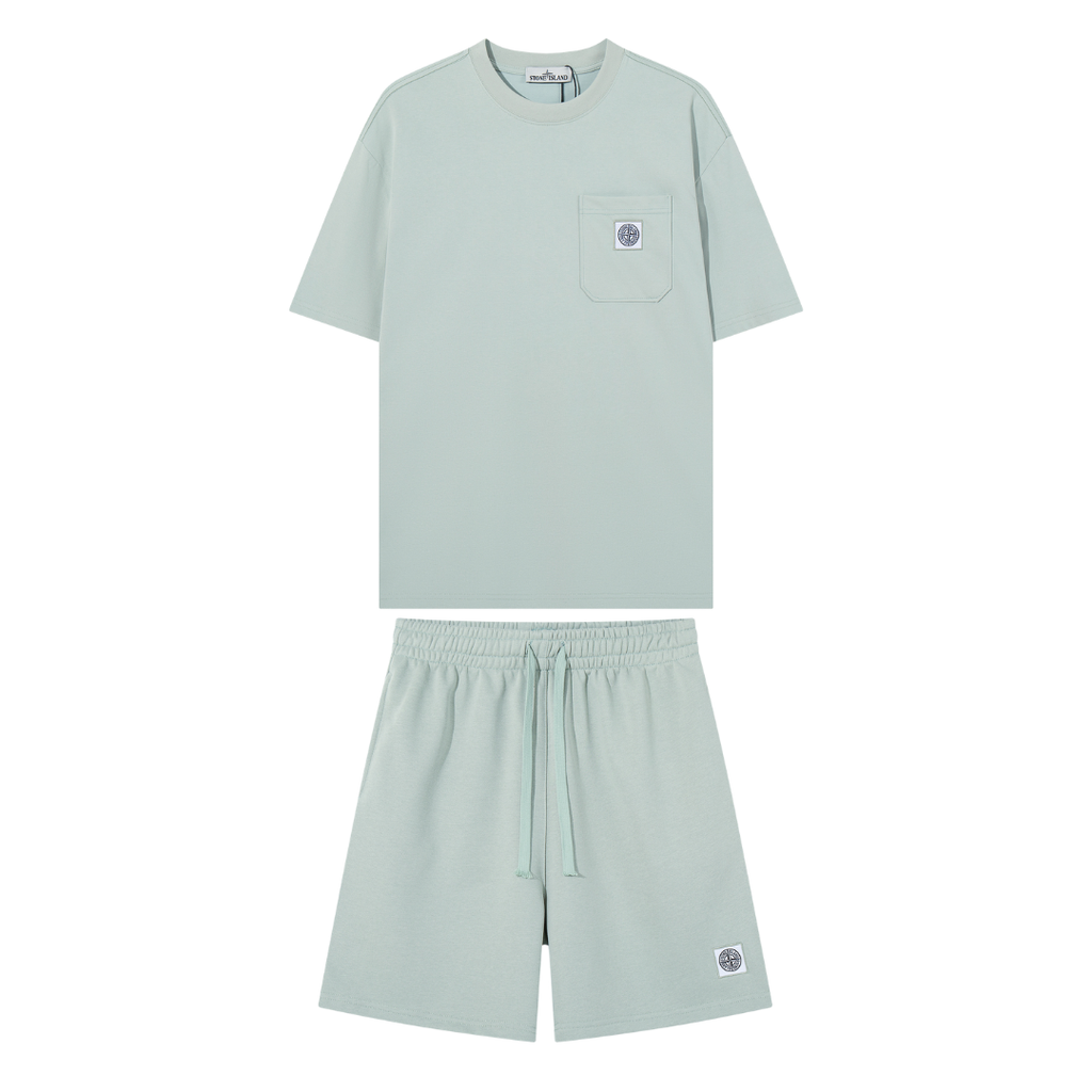 Monogram Short Set