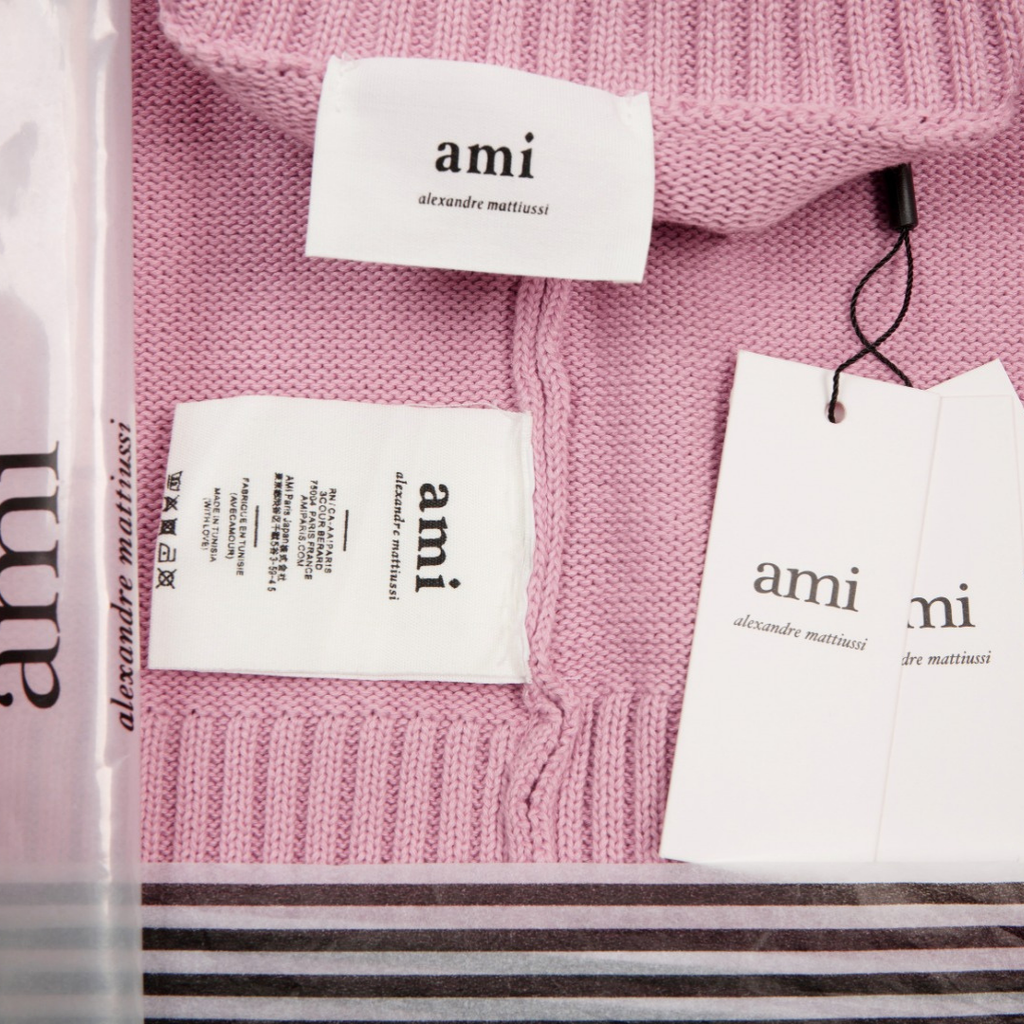 Ami Pink Sweater