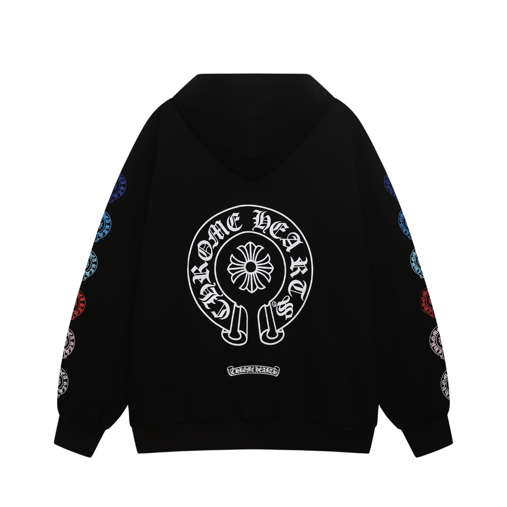 Chrome Zip Hoodie