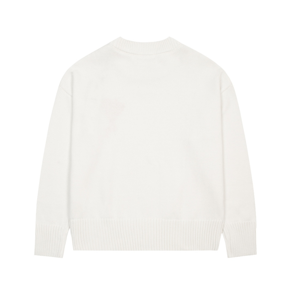 Ami White Sweater
