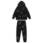 Denim Trs Full Black Tracksuit