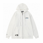 Chrome Zip Hoodie