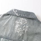 Purple Denim Jacket