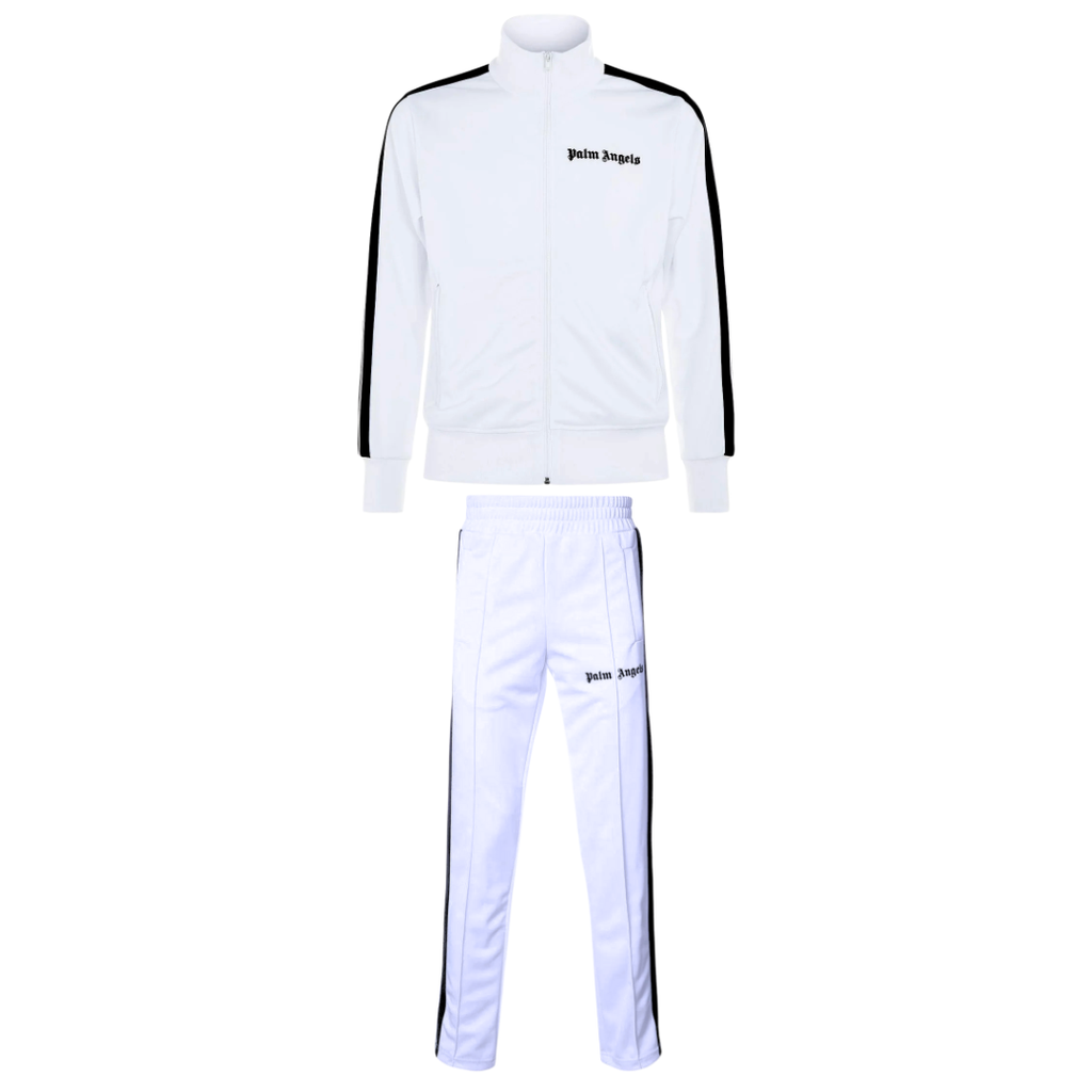 Palm White Black Tracksuit