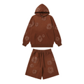 Denim Trs Brown Set