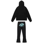 Syna Logo Black Blue Tracksuit