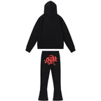 Syna World Logo Black Red Tracksuit
