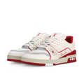 Monogram Cream Red