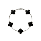 Chrome Monogram Bracelet