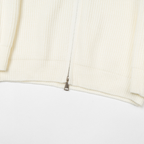 Stone Full Zip Sweater