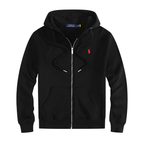 Polo Black Red Tracksuit