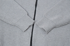 Stone Full Zip Sweater