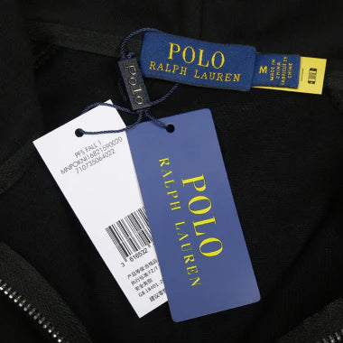 Polo Black Red Jacket