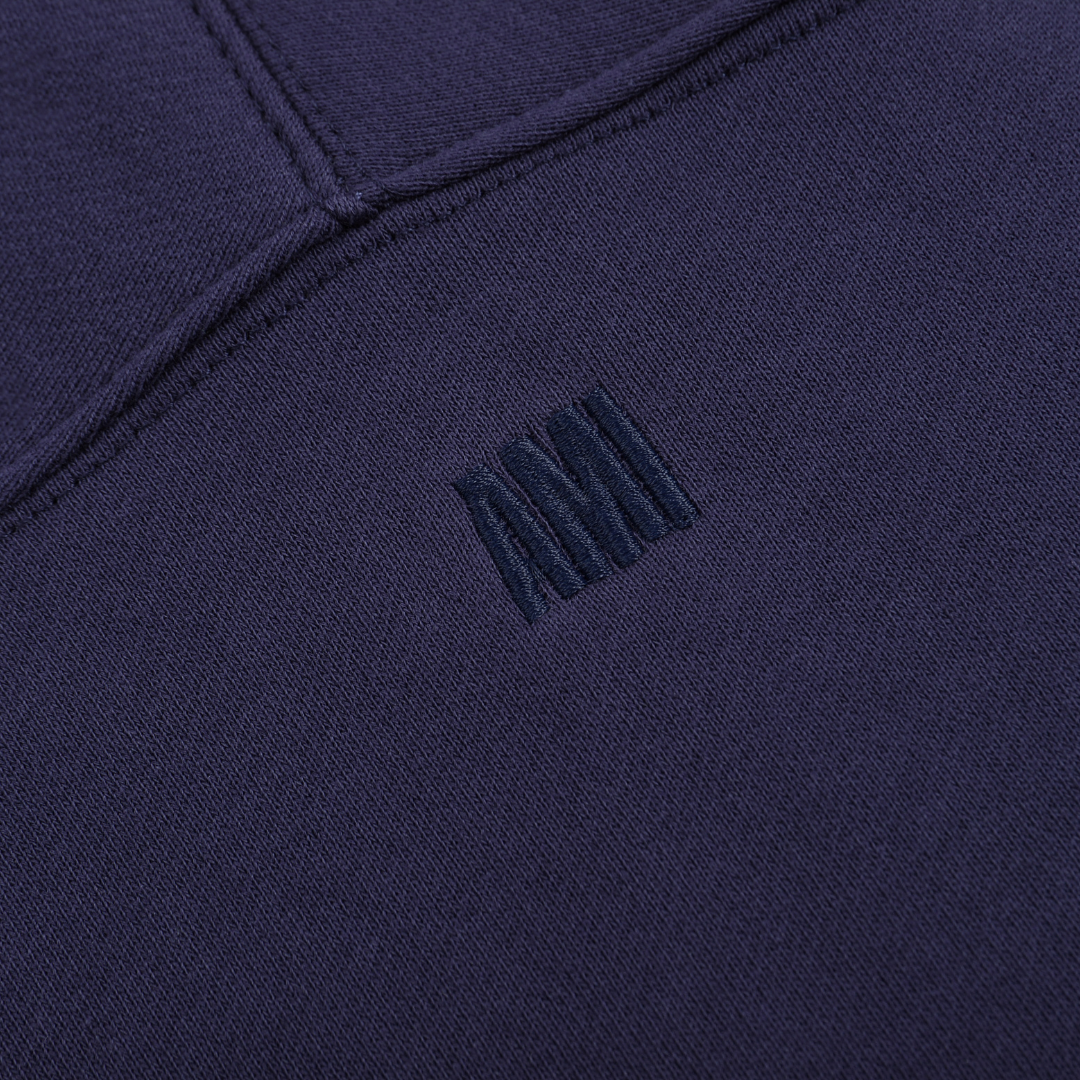 Ami Full Black Jacket