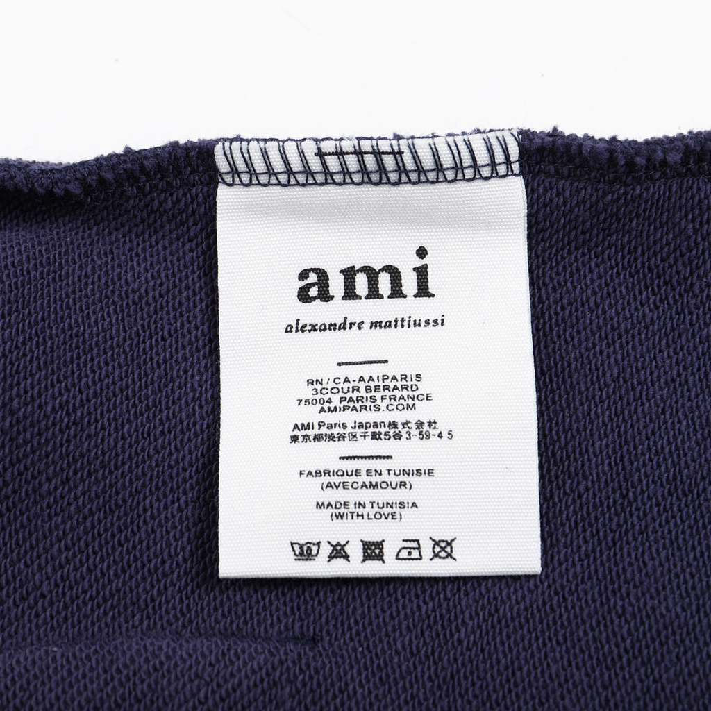 Ami Full Black Jacket