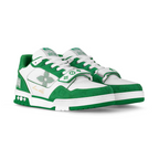 Monogram Green Denim Trainer