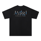 Amr Monochrome Flowers T-shirt