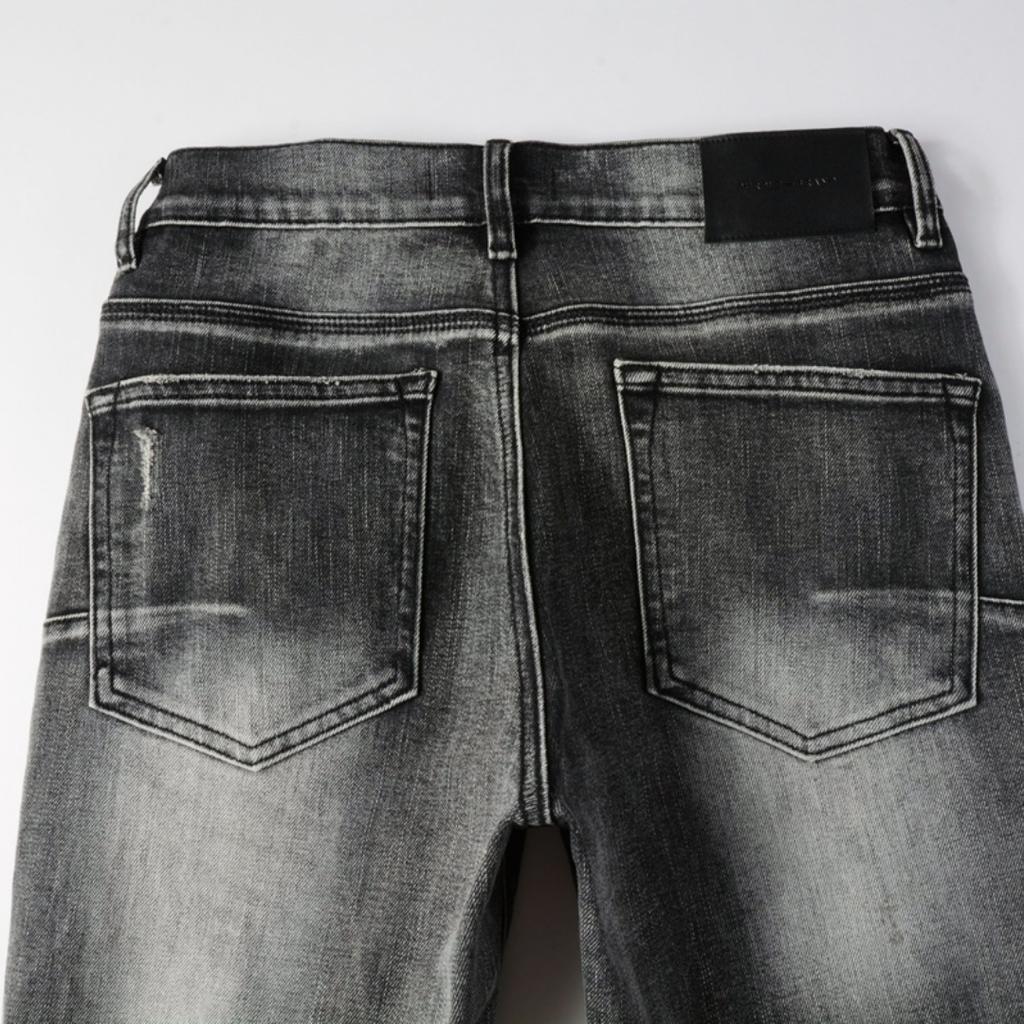 Purple Grey Jeans