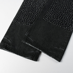 Purple Black Diamonds Jeans