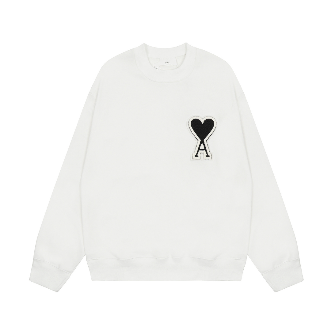 Ami White Hoodie