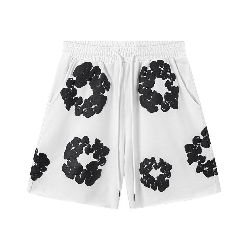 Denim Trs White Shorts