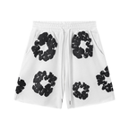 Denim Trs White Shorts