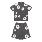 Denim Trs Carbon Short set