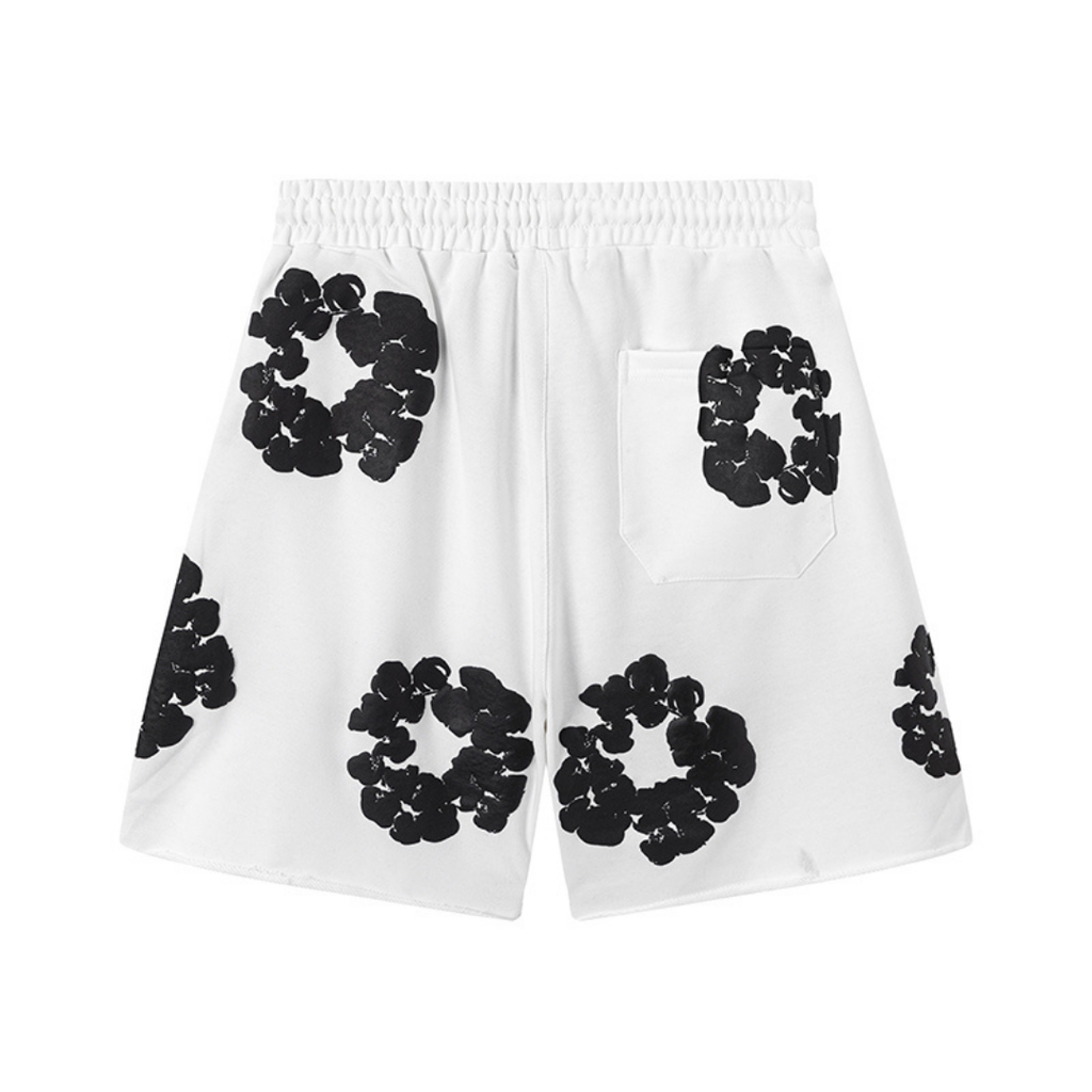 Denim Trs White Shorts