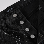 Purple Black Diamonds Jeans