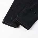 Purple Bandana Black Jeans