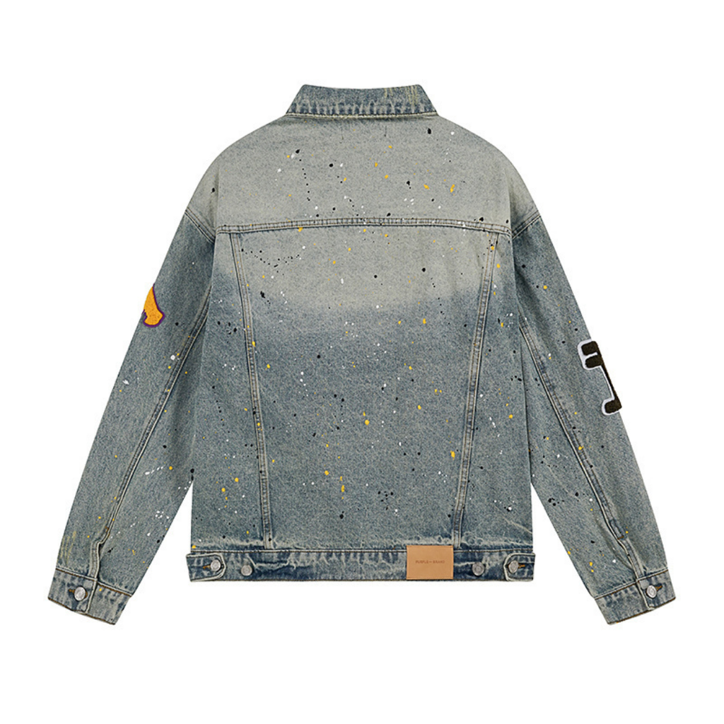 Purple Denim Jacket