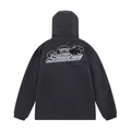London Shooters Black Reflective Windbreaker