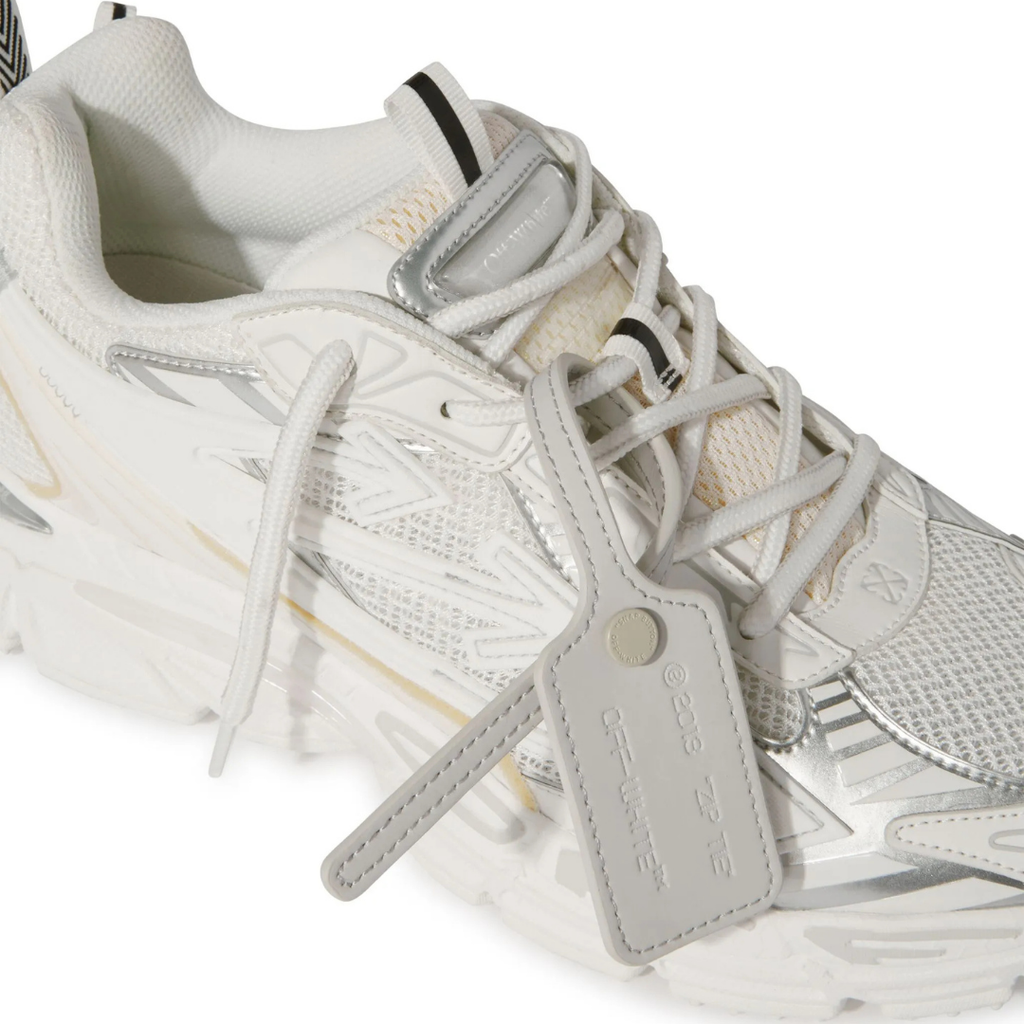 Off "Be Right Back" Beige Silver