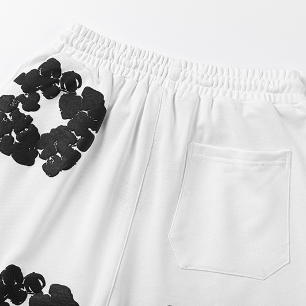 Denim Trs White Shorts