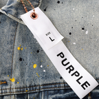 Purple Denim Jacket