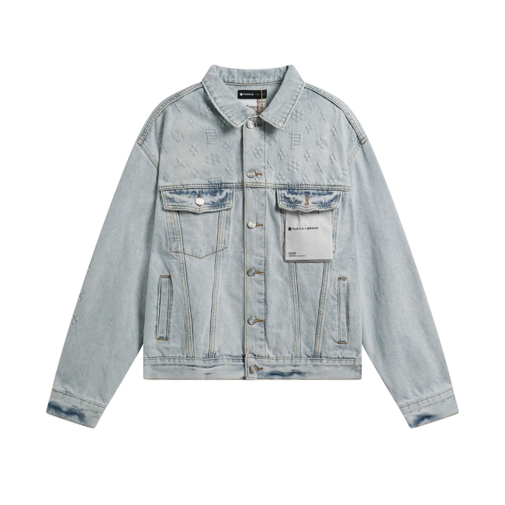 Purple Denim Jacket