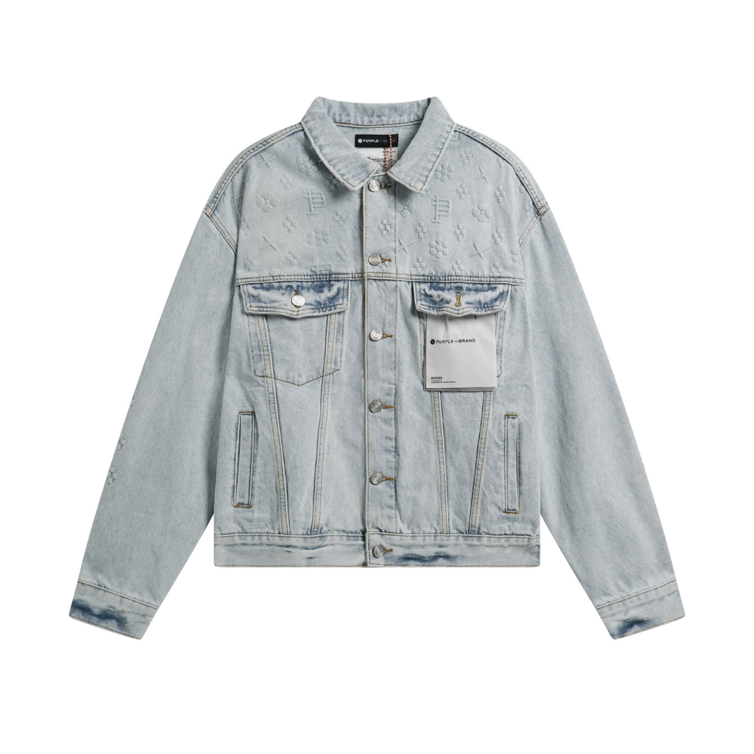 Purple Denim Jacket