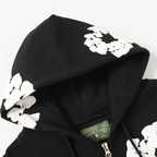 Denim Trs Zip Hoodie