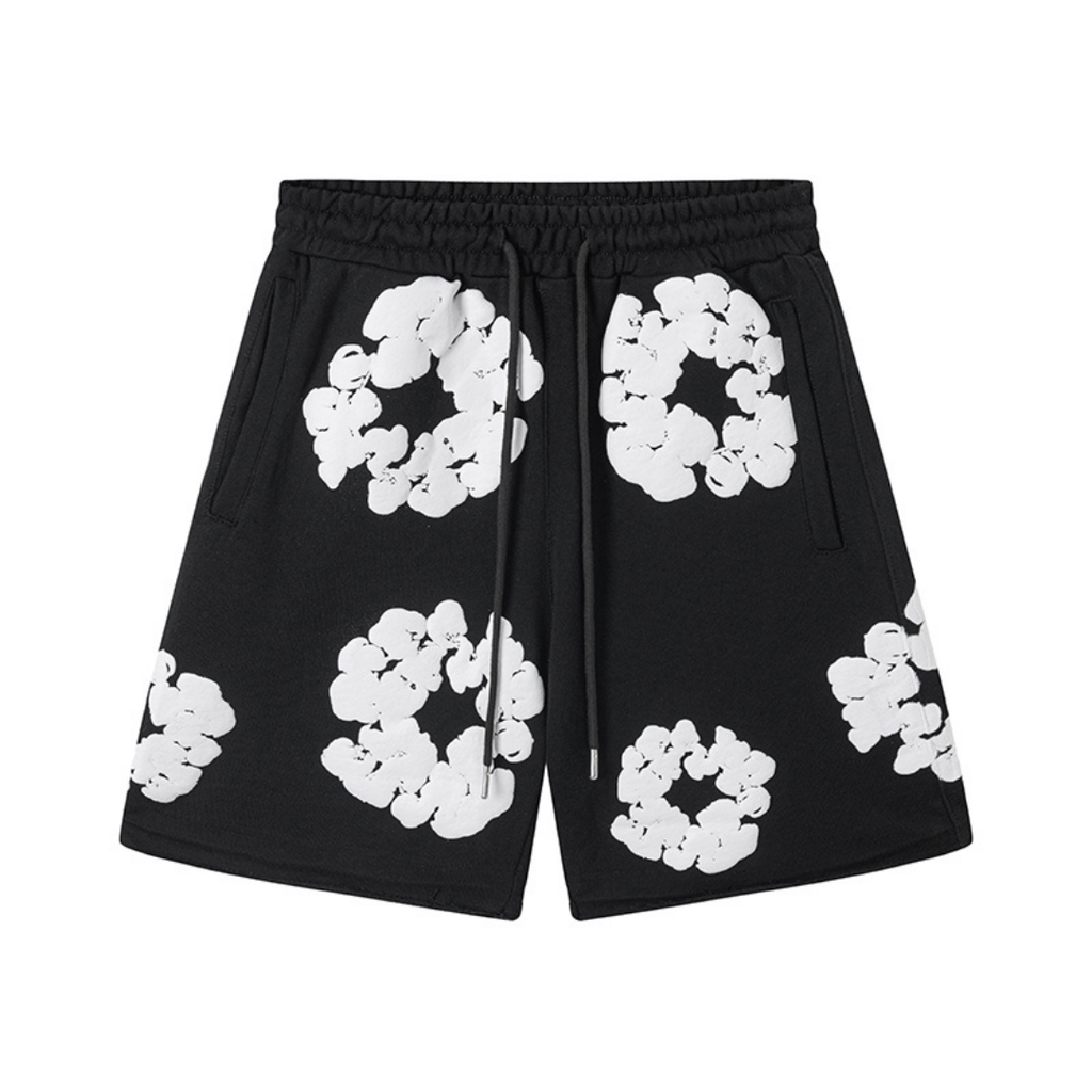 Denim Trs Black Shorts