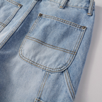 Amr Light Blue Gradient Flared Jeans