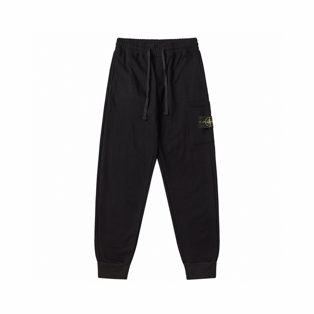 Stone Monogram Pants