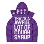 Decoded Puffer Purple Jacket