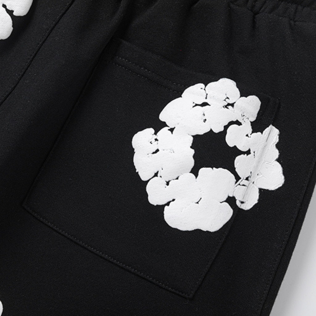 Denim Trs Black Shorts