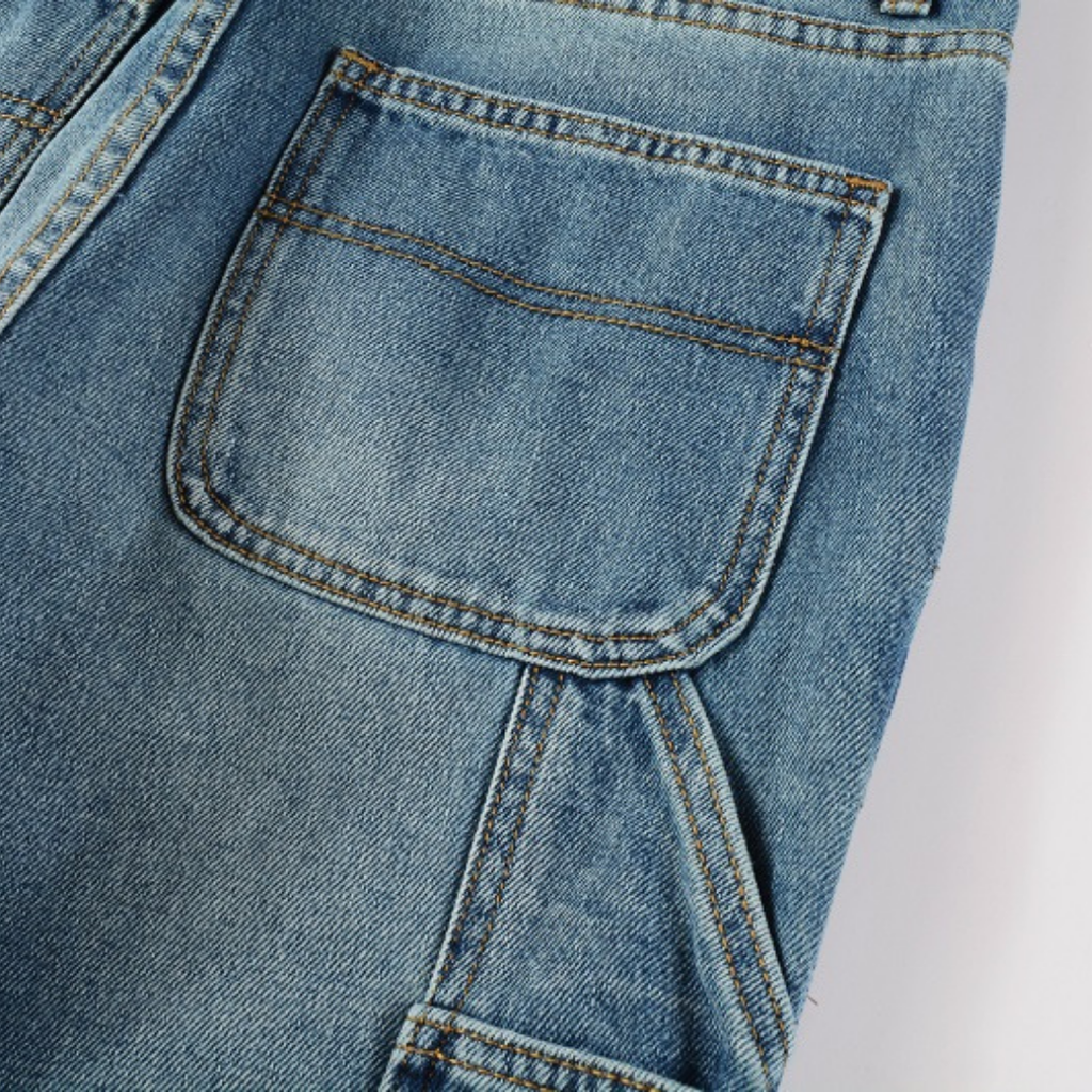 Amr Blue Gradient Flared Jeans
