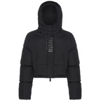 Women Decoded Hooded Black Puffer 2.0