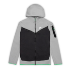 Tech Smoke Grey/Anthracite/Sail Full-Zip Hoodie