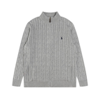 Polo Full Zip Sweater